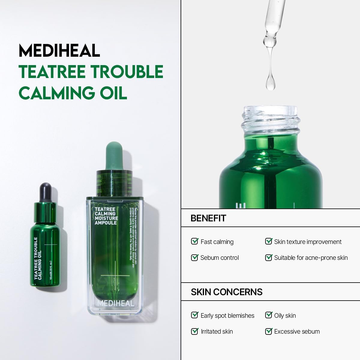 MEDIHEAL Teatree Trouble Calming Oil 10ml