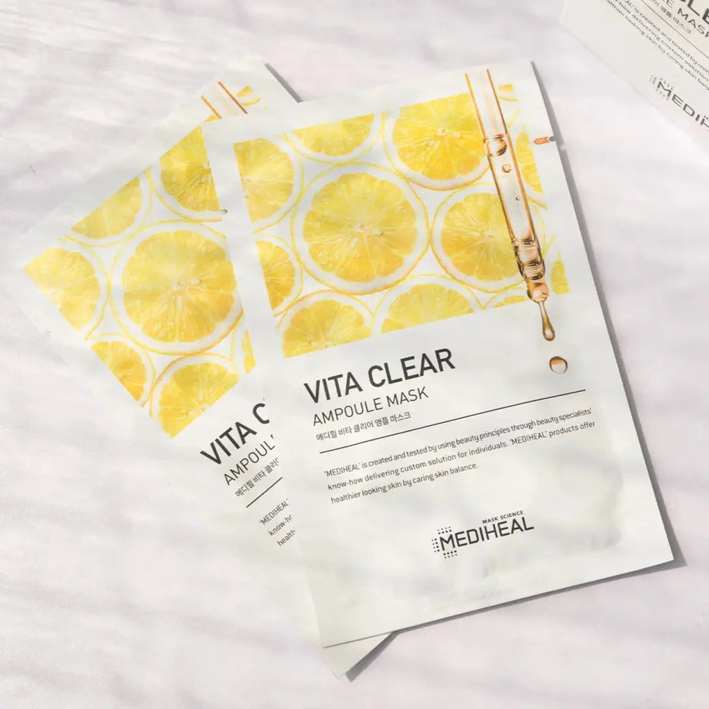 MEDIHEAL Vita Clearing Ampoule Mask (2 Sizes)
