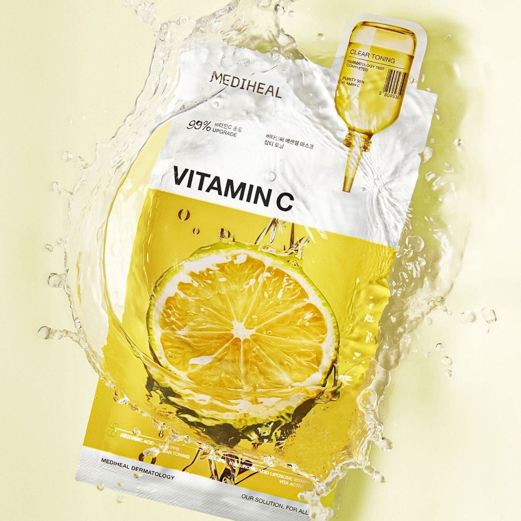 MEDIHEAL Vitamin C Essential Mask (10pcs)