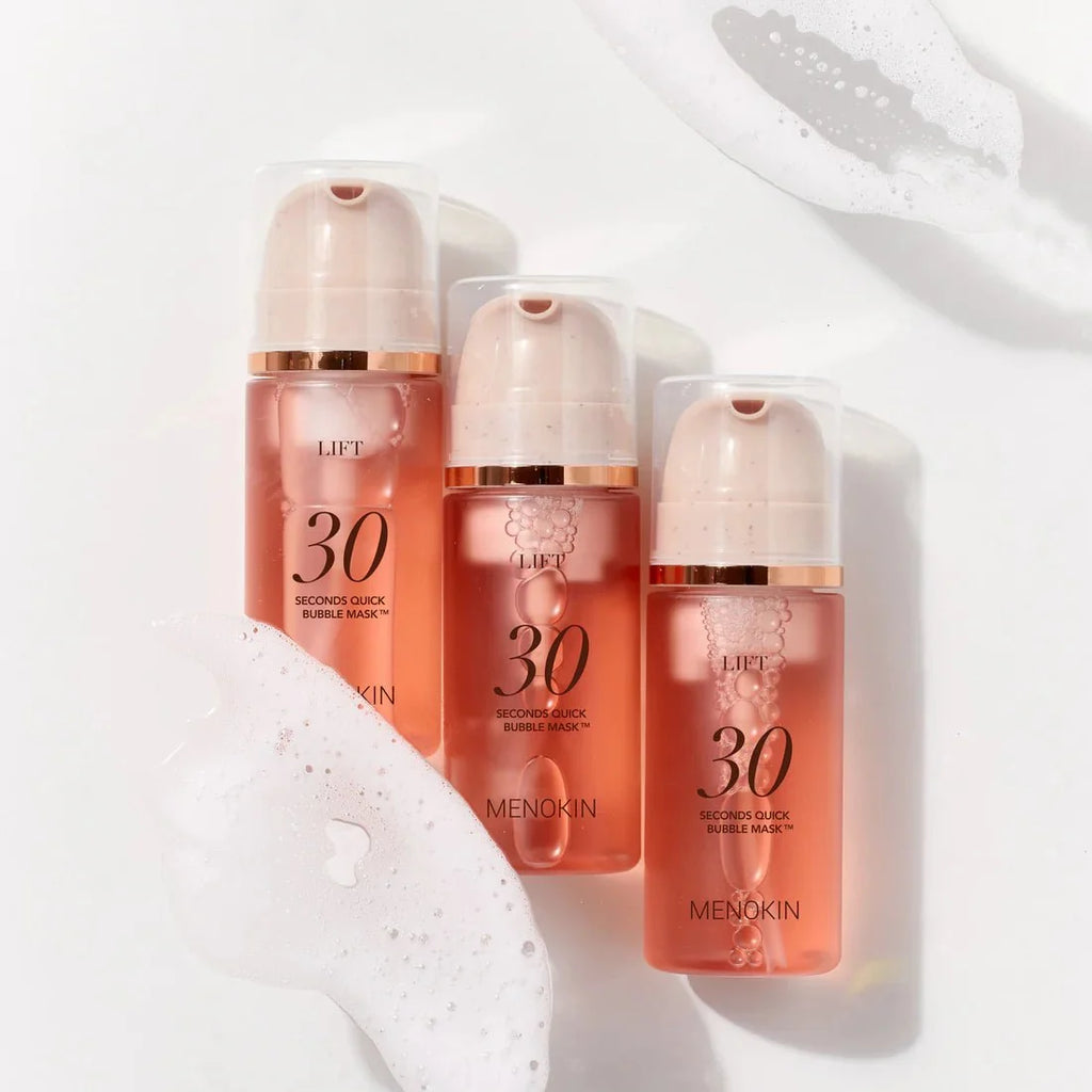 MENOKIN 30 Seconds Quick Bubble Mask 95ml (5 Types)