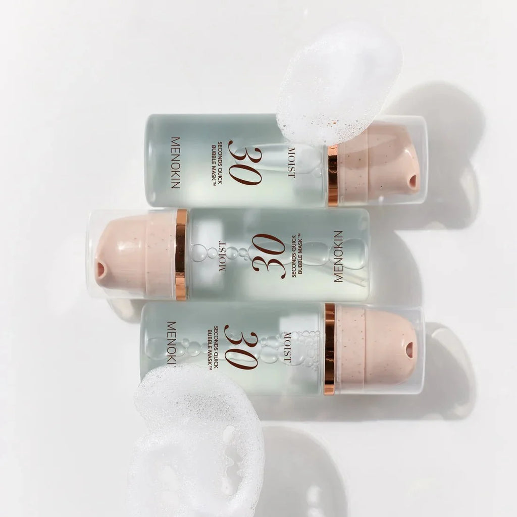 MENOKIN 30 Seconds Quick Bubble Mask 95ml (5 Types)