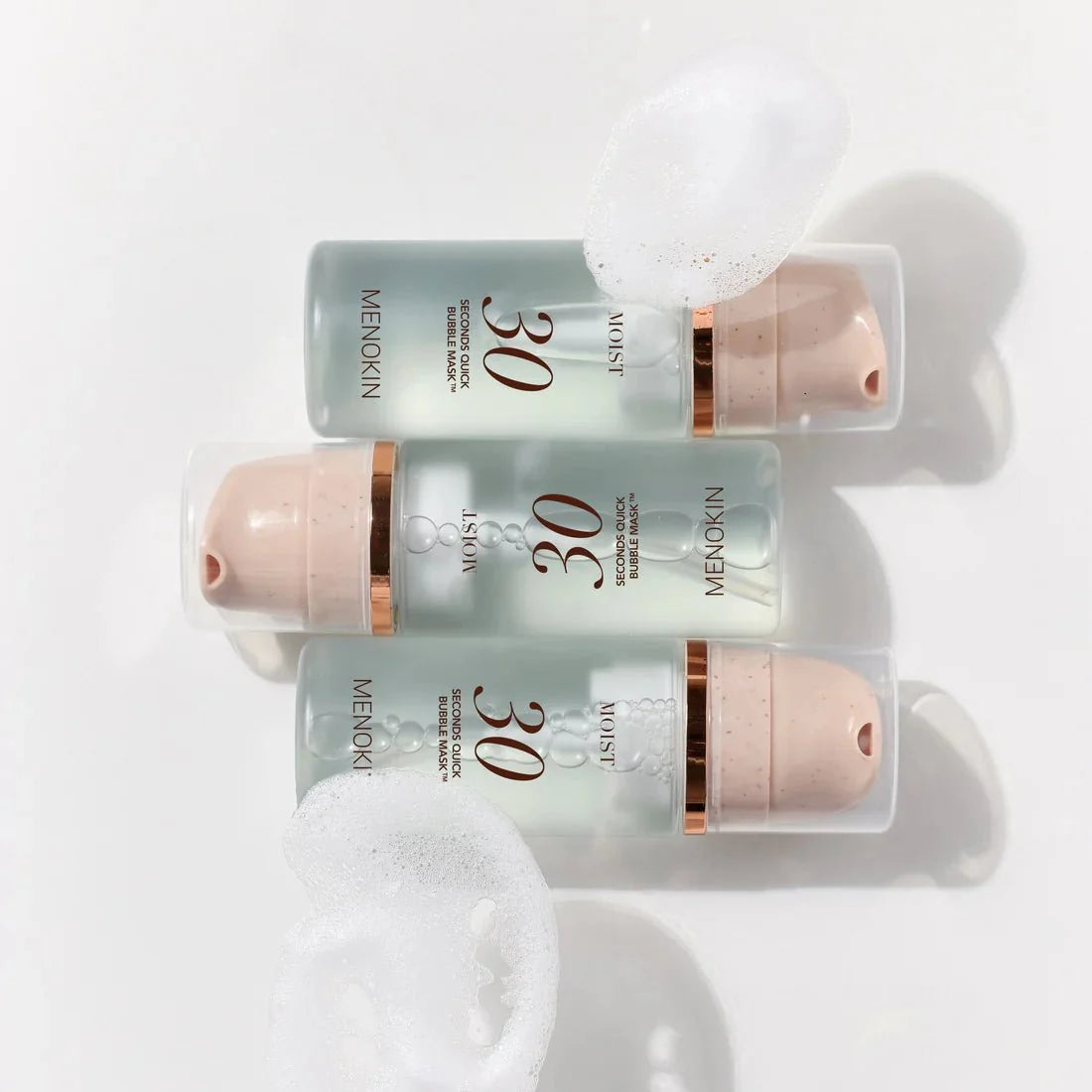 MENOKIN 30 Seconds Quick Bubble Mask 95ml (5 Types)