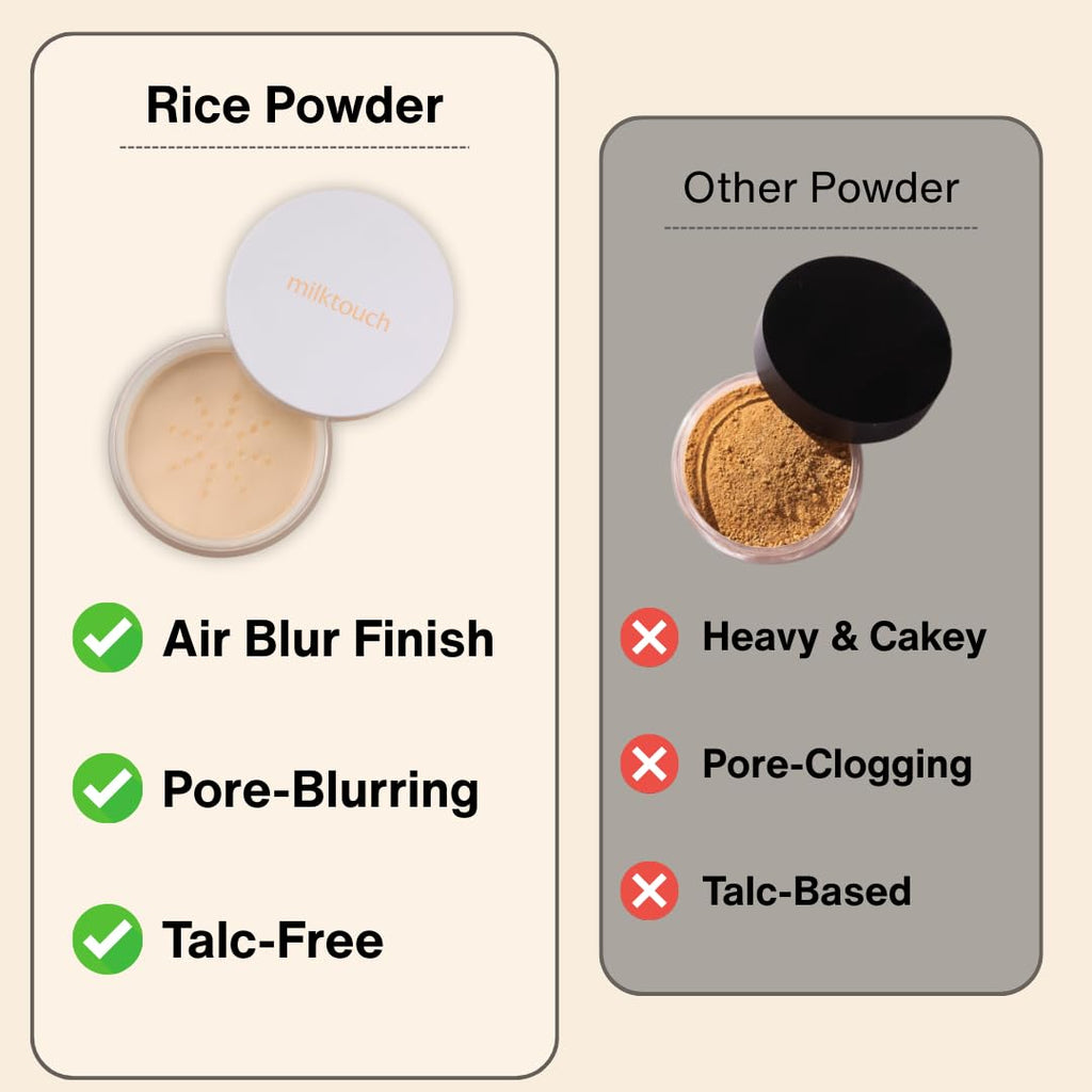 Milktouch Air Blur Rice Setting Powder 8g