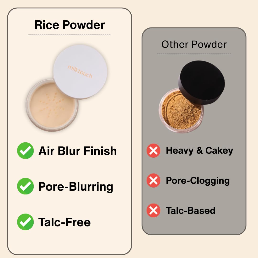 Milktouch Air Blur Rice Setting Powder 8g
