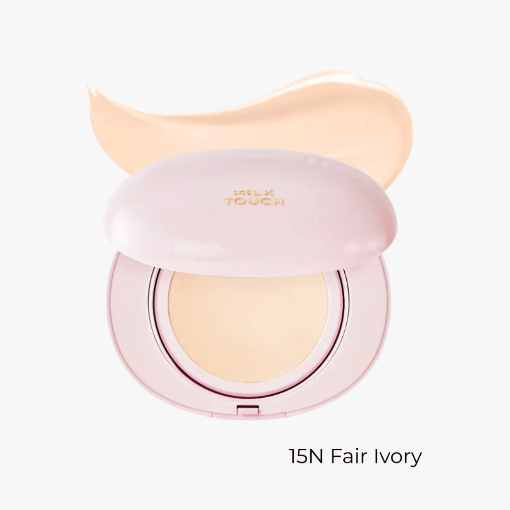 MilkTouch All-day Skin Fit Milky Glow Cushion (5 Colors)