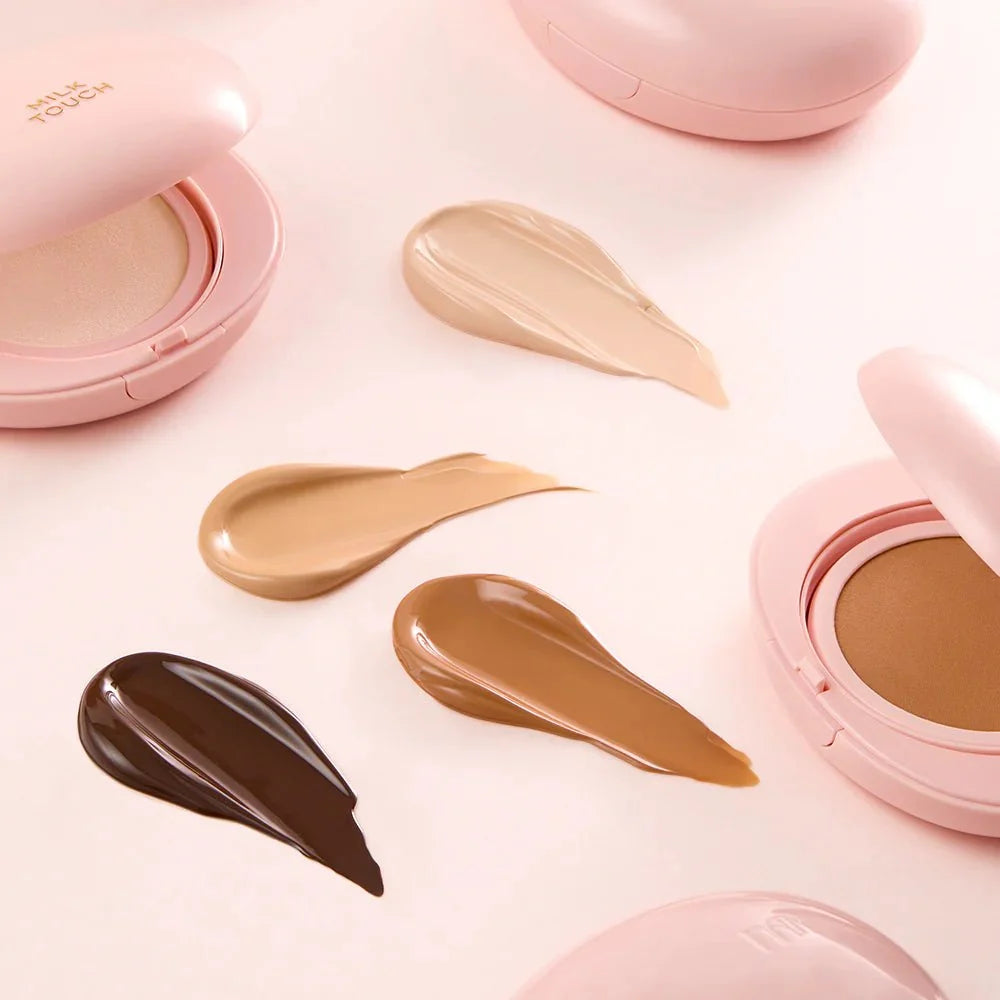 MilkTouch All-day Skin Fit Milky Glow Cushion (5 Colors)
