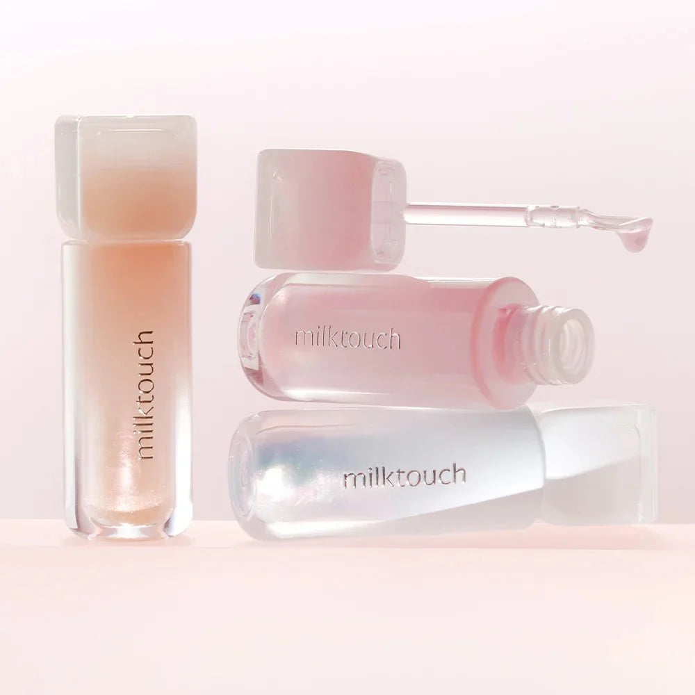 MilkTouch Dew Stain Sheer Aurora Gloss 3 Colors