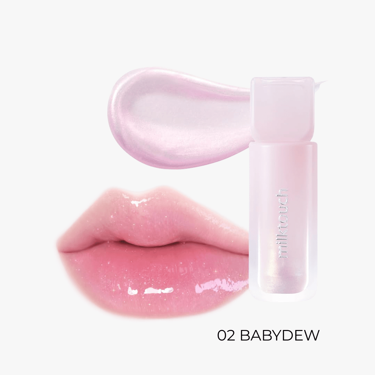 MilkTouch Dew Stain Sheer Aurora Gloss 3 Colors