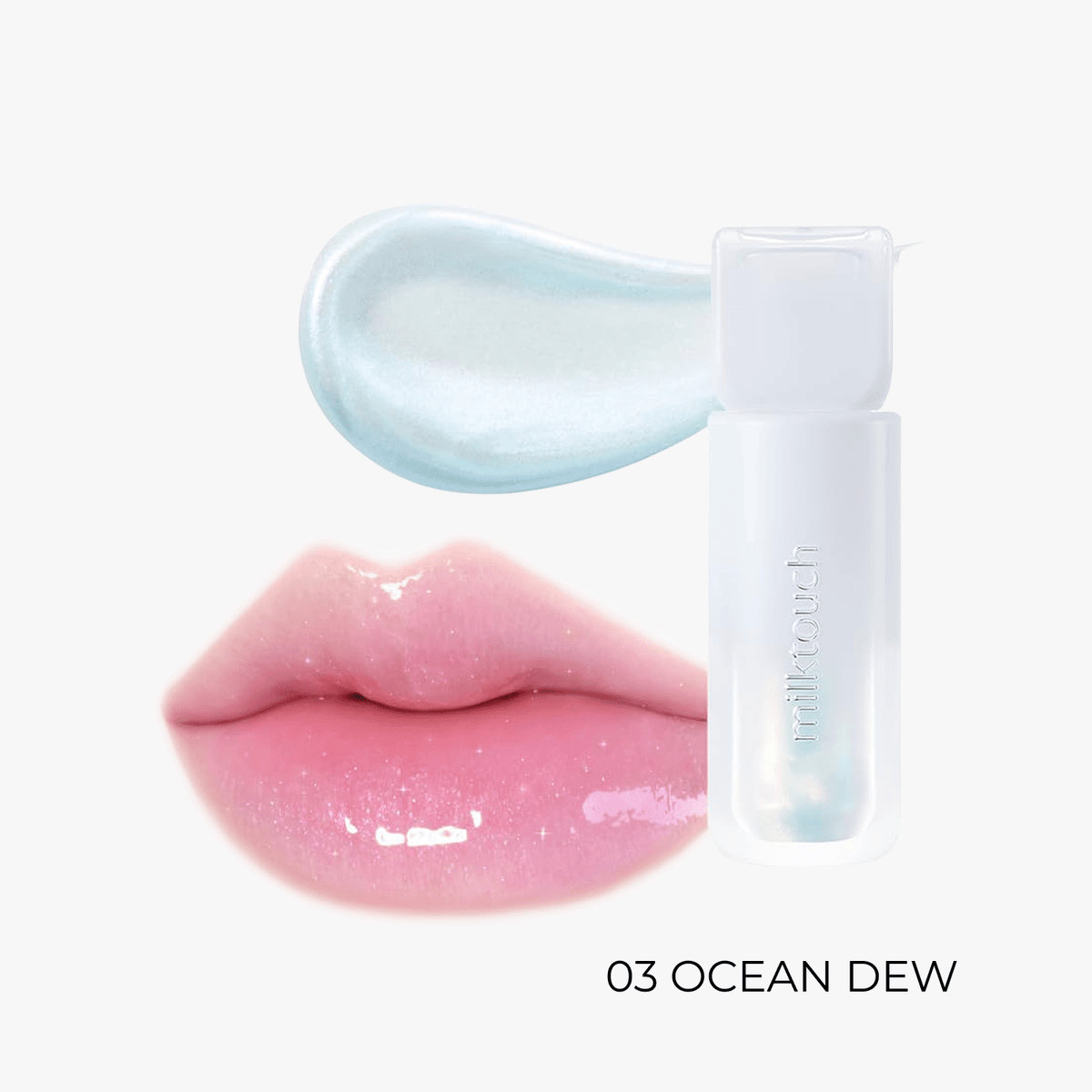 MilkTouch Dew Stain Sheer Aurora Gloss 3 Colors