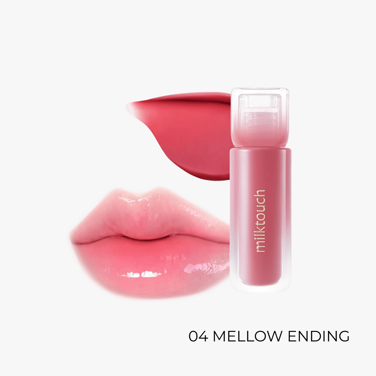 MilkTouch Dew Stain Sheer Lip Gloss (6 Colors)