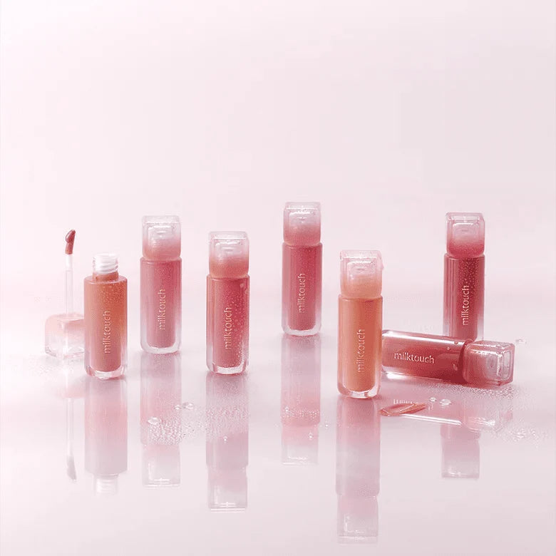 MilkTouch Dew Stain Sheer Lip Gloss (6 Colors)