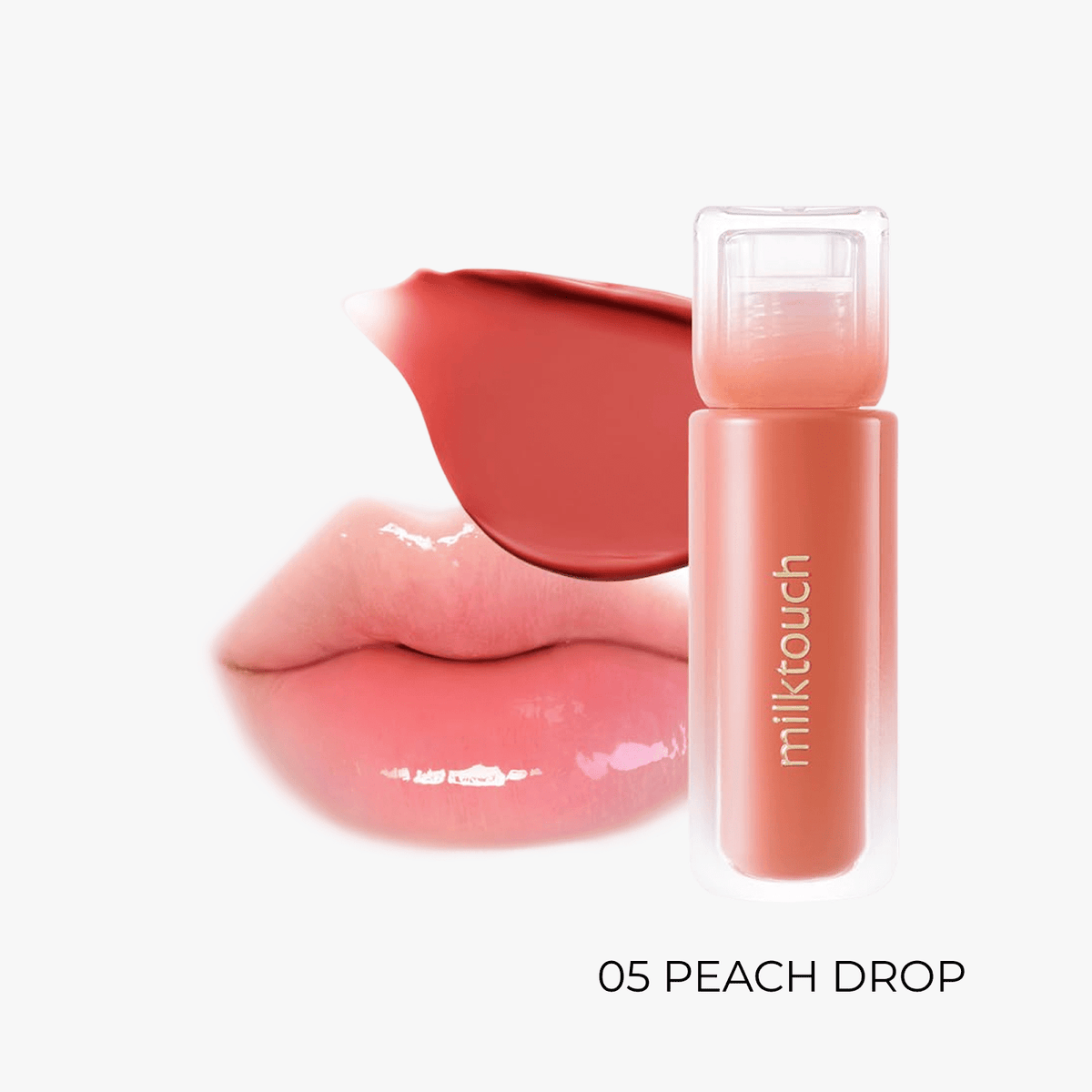MilkTouch Dew Stain Sheer Lip Gloss (6 Colors)