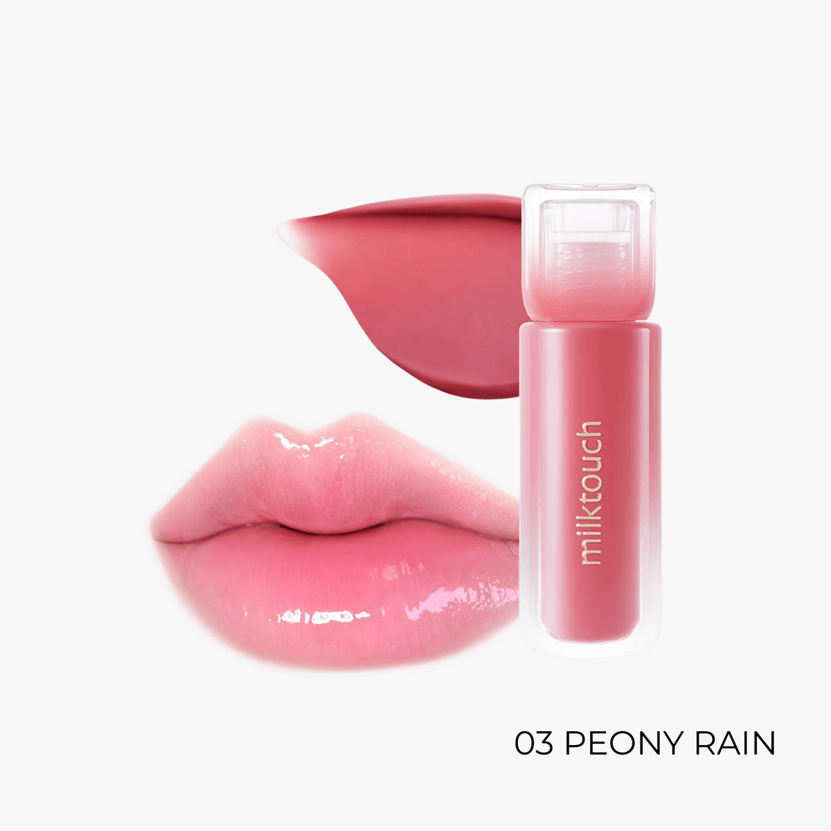 MilkTouch Dew Stain Sheer Lip Gloss (6 Colors)