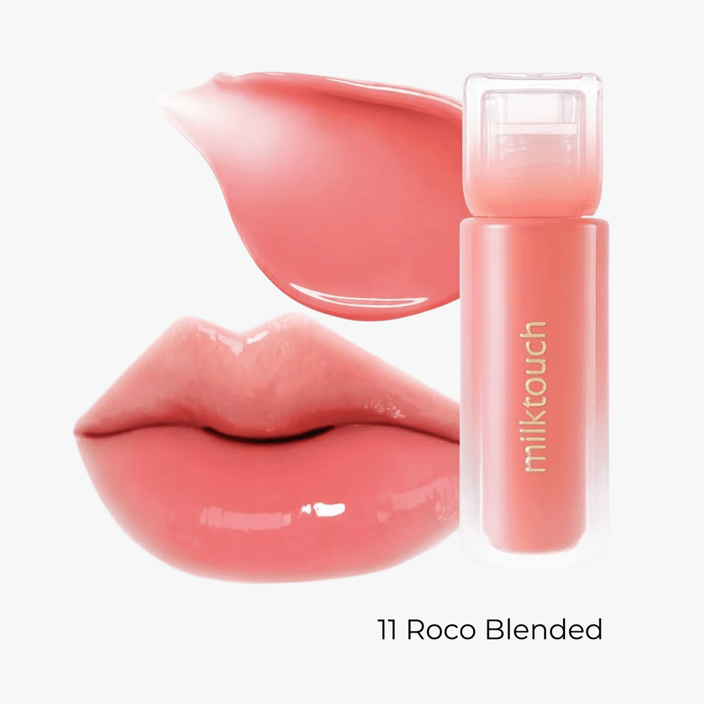 MilkTouch Dew Stain Sheer Lip Gloss (6 Colors)