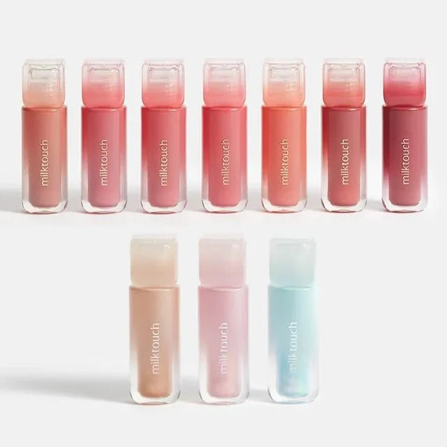 MilkTouch Dew Stain Sheer Lip Gloss (6 Colors)