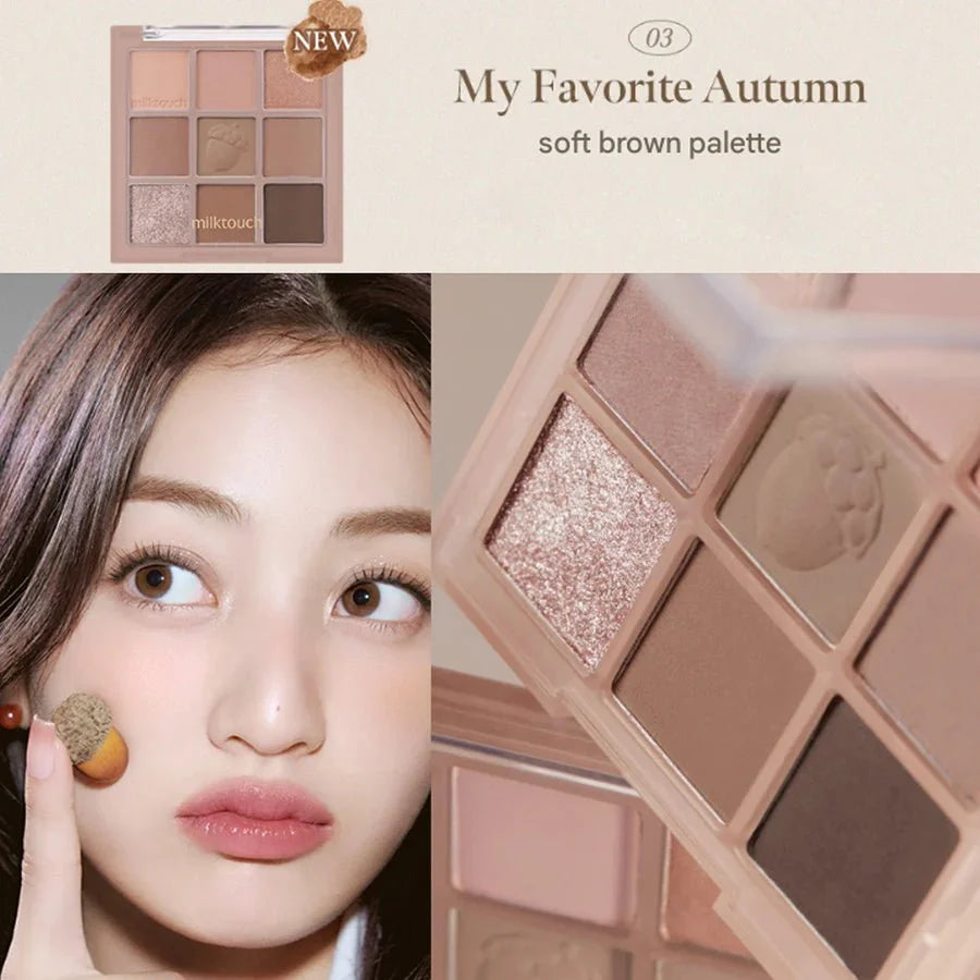 MilkTouch Tone-On Shadow Palette 3styles