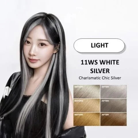 MISE EN SCENE Hello Bubble 11WS White Silver 2025