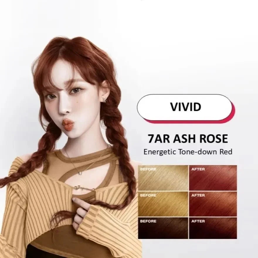MISE EN SCENE Hello Bubble 7AR Ash Rose 2025 (Winter-Aespa)