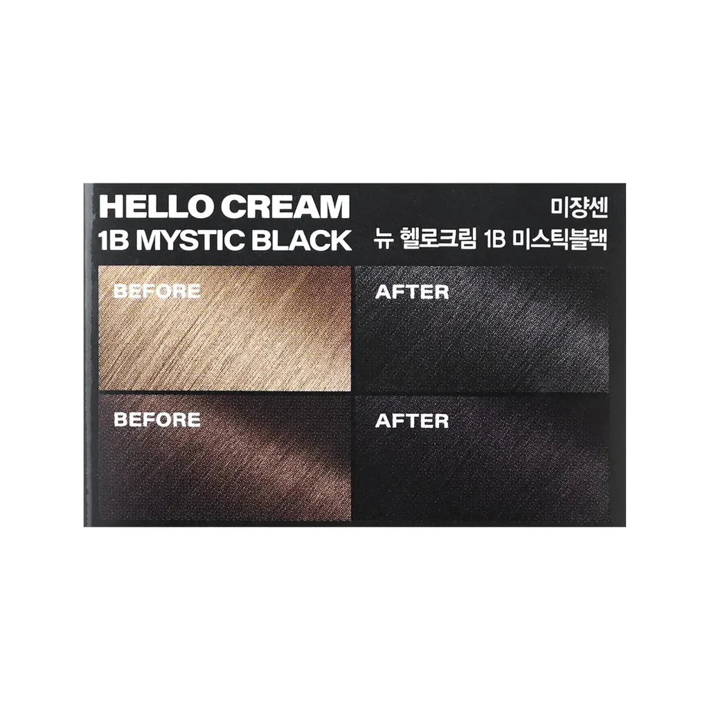 MISE EN SCENE Hello Cream Double Cover 1MB Mystic Black 120g
