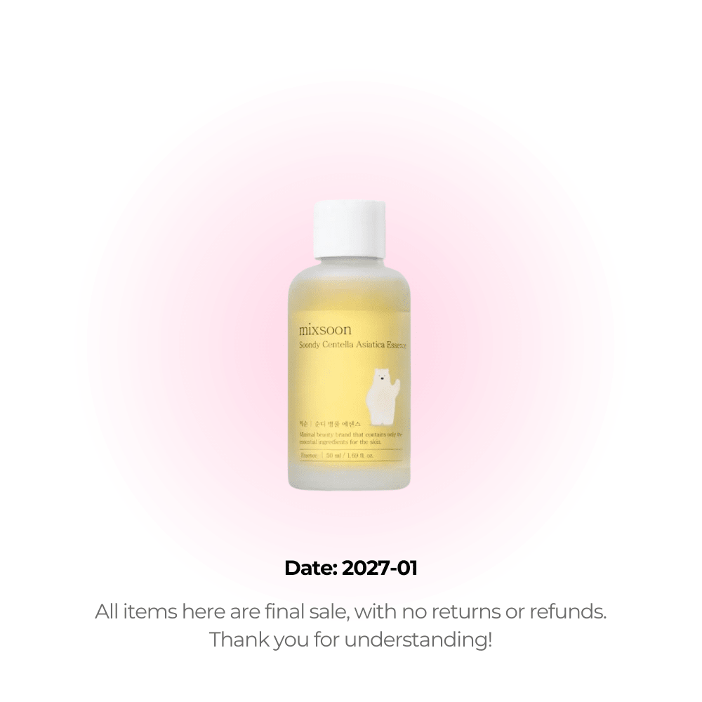 Mixsoon Soondy Centella Asiatica Essence 50ml (Clearance)