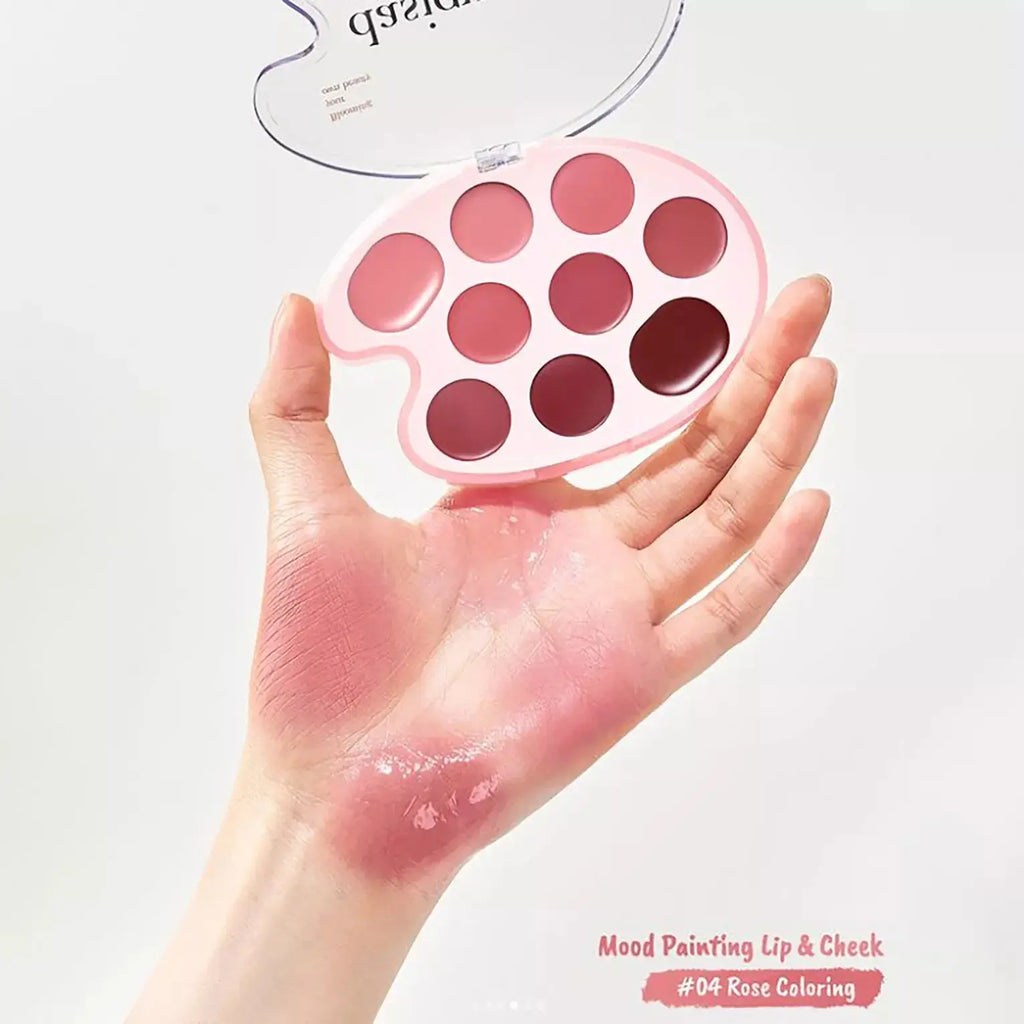 Dasique Mood Painting Lip & Cheek Palette 6g