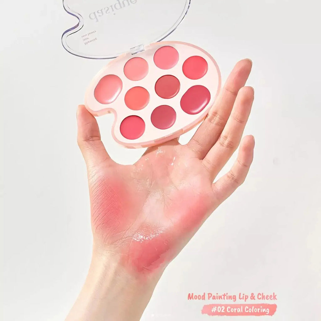 Dasique Mood Painting Lip & Cheek Palette 6g