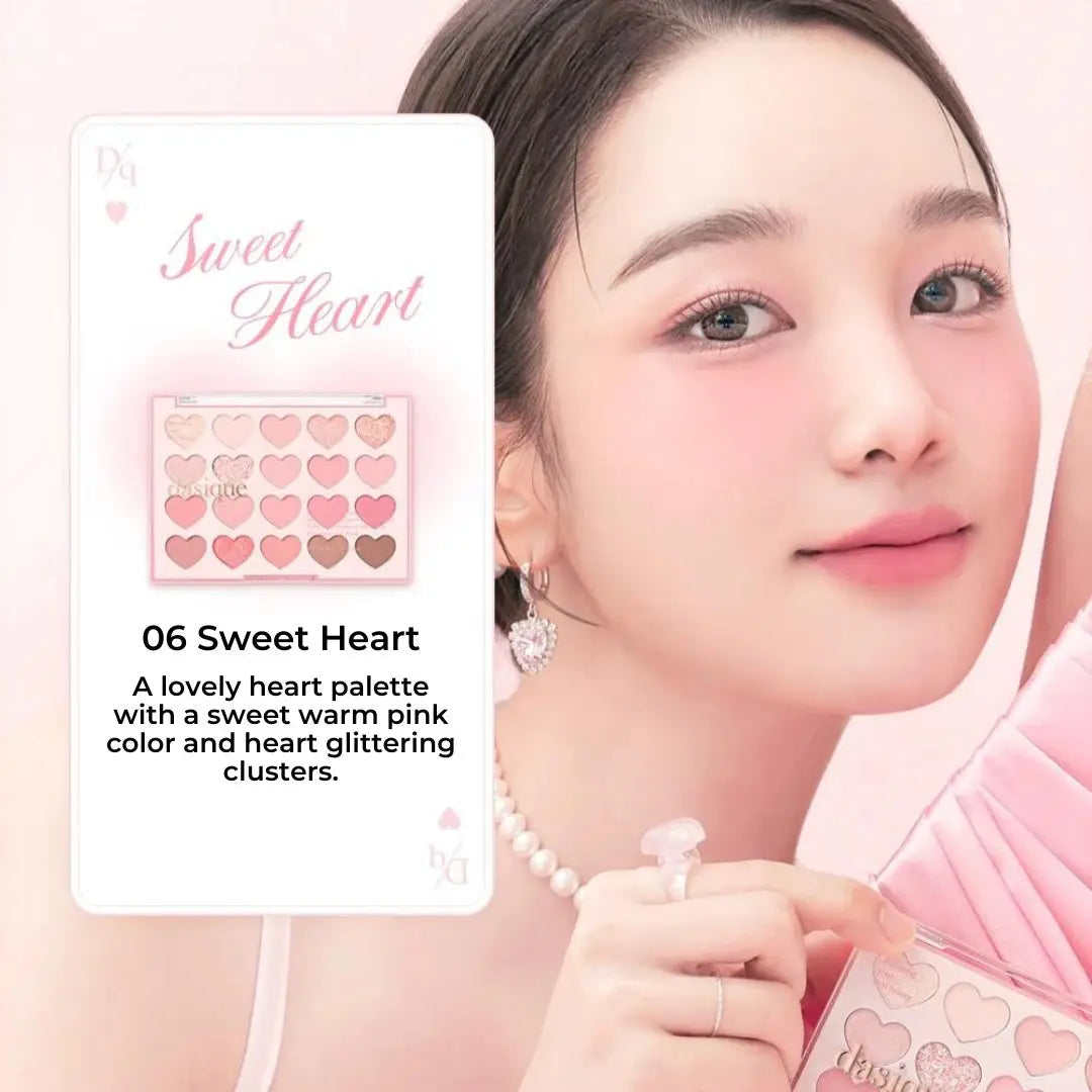Dasique Mood Shadow Palette Sweet Heart Collection (2 Types)