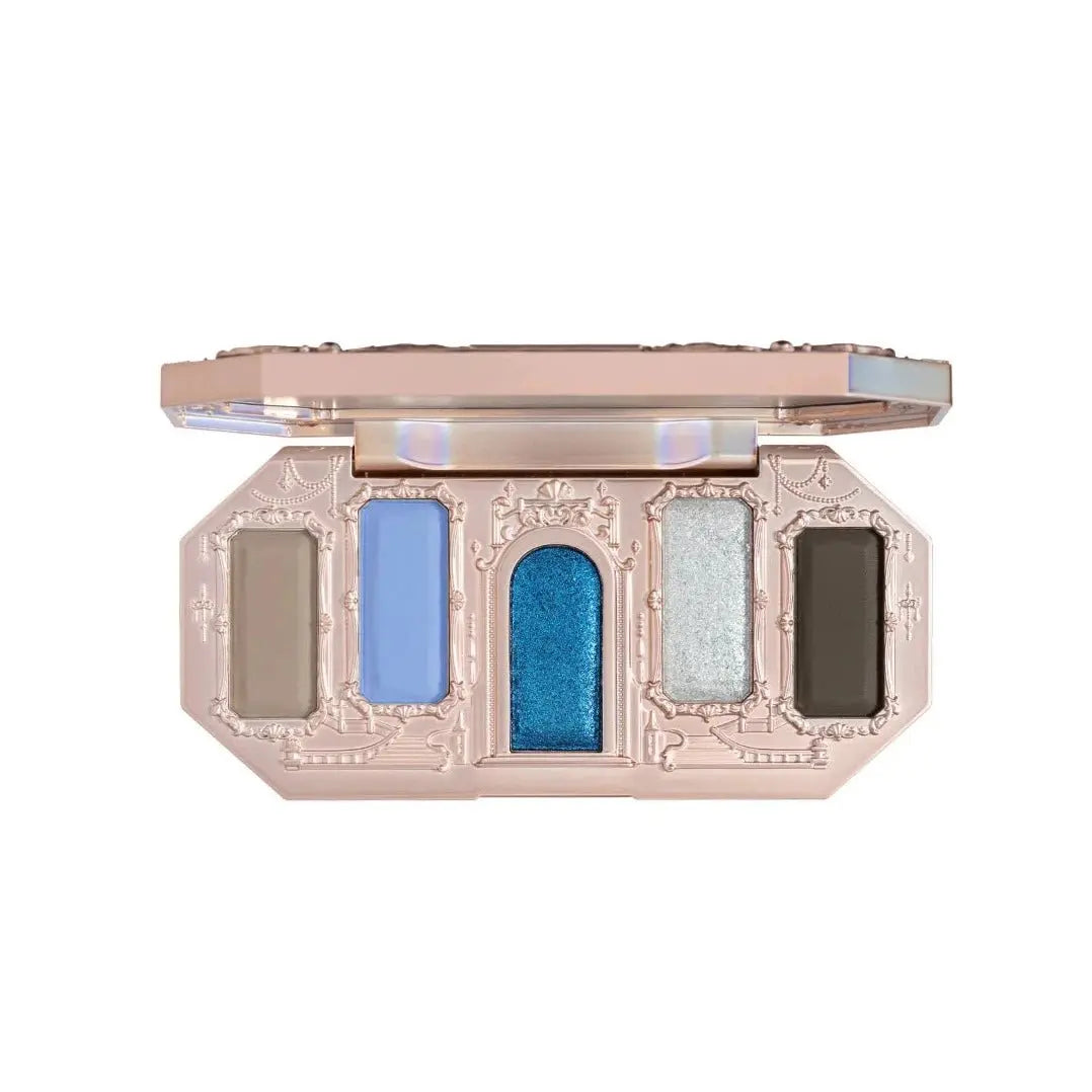 Flower Knows Moonlight Mermaid Five-Color Jewelry Eyeshadow Palette #05
