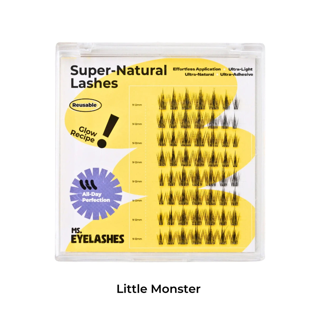 Ms.Lashes Cluster lashes - Little Monster
