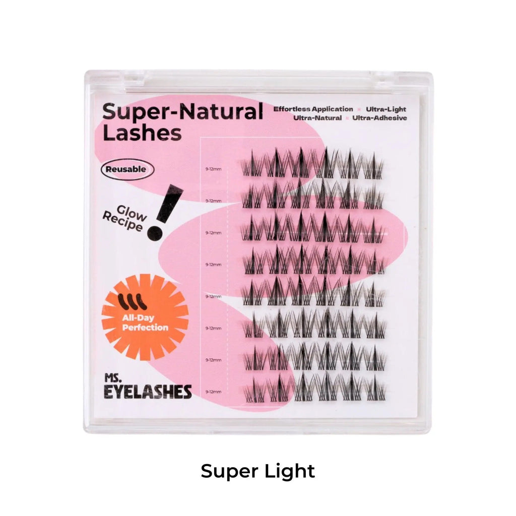 Ms.Lashes Cluster Lashes - Super Light