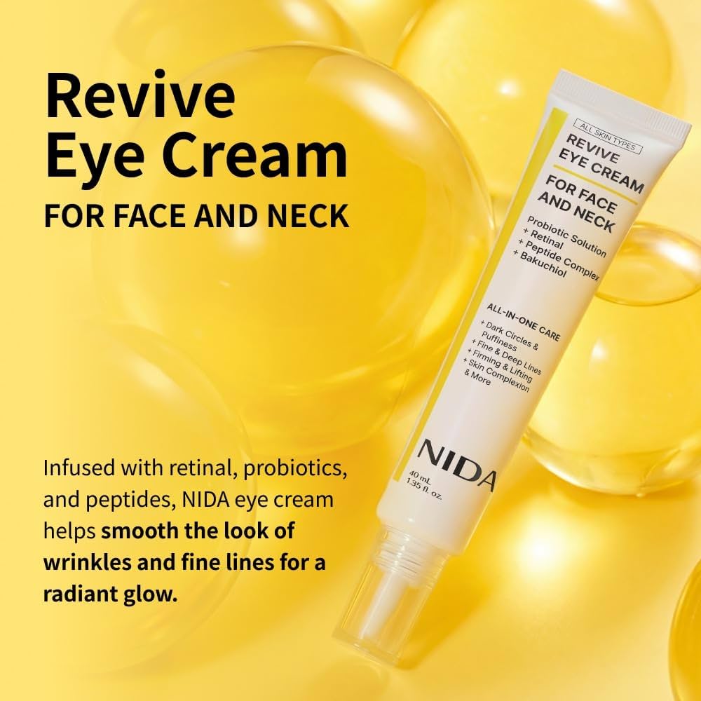 NIDA Revive Eye Cream For Face And Neck 40ml