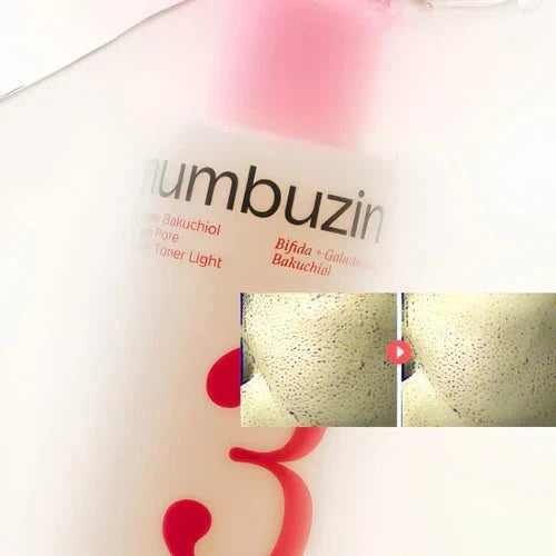 numbuzin No.3 Bifida Bakuchiol Zero Pore Milky Toner Light 200ml