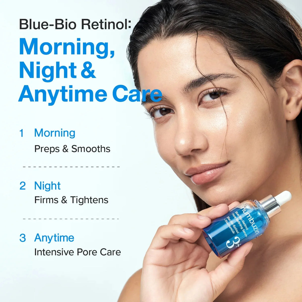 numbuzin No.3 Blue Bio-Retinol Pore Refining Serum 30ml