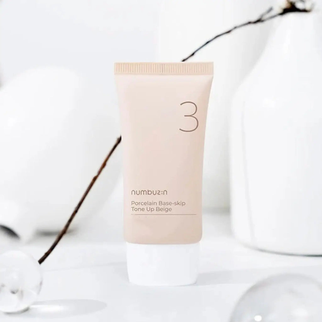 numbuzin No.3 Porcelain Base-Skip Tone Up Beige 50ml