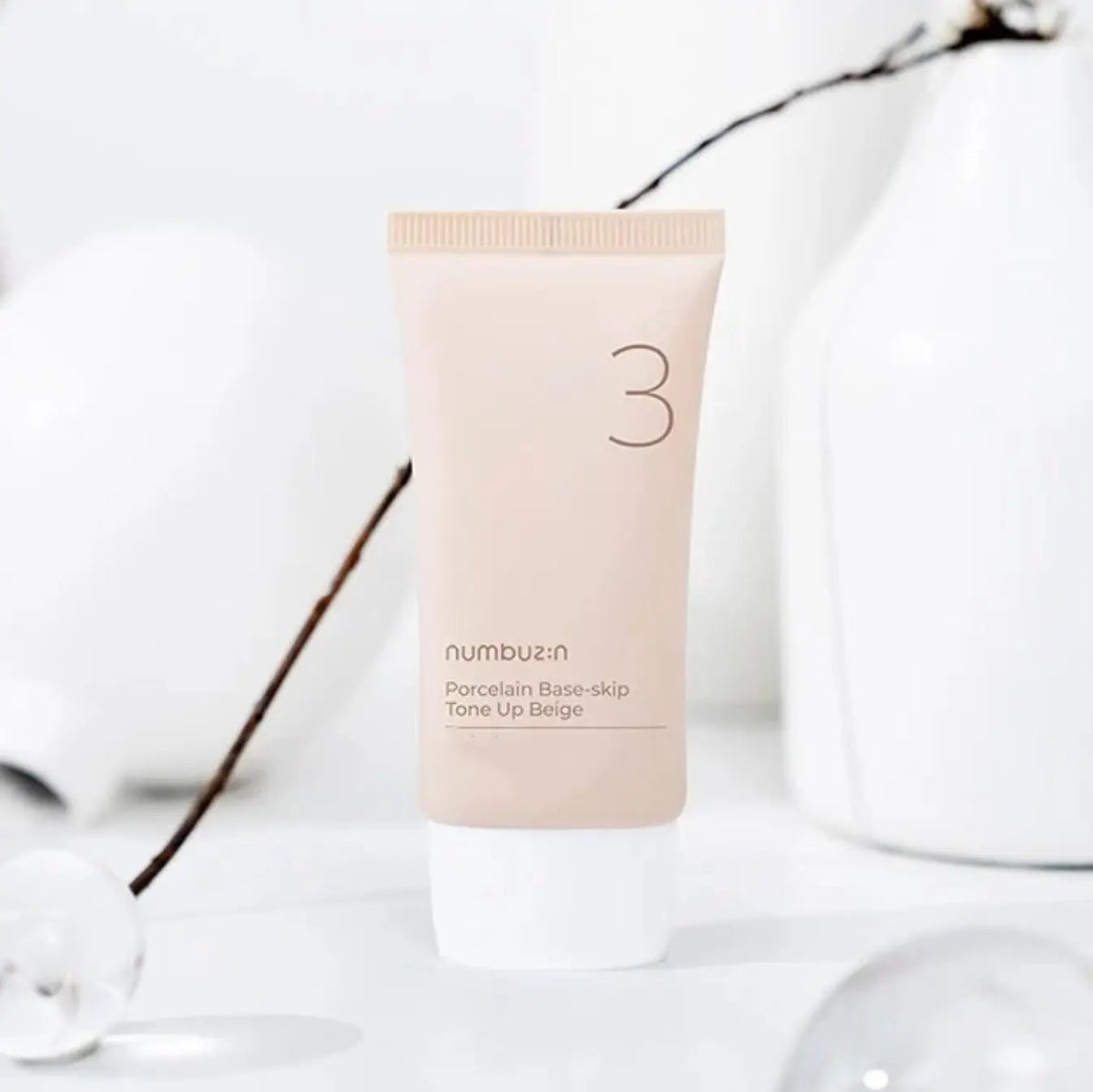 numbuzin No.3 Porcelain Base-Skip Tone Up Beige 50ml
