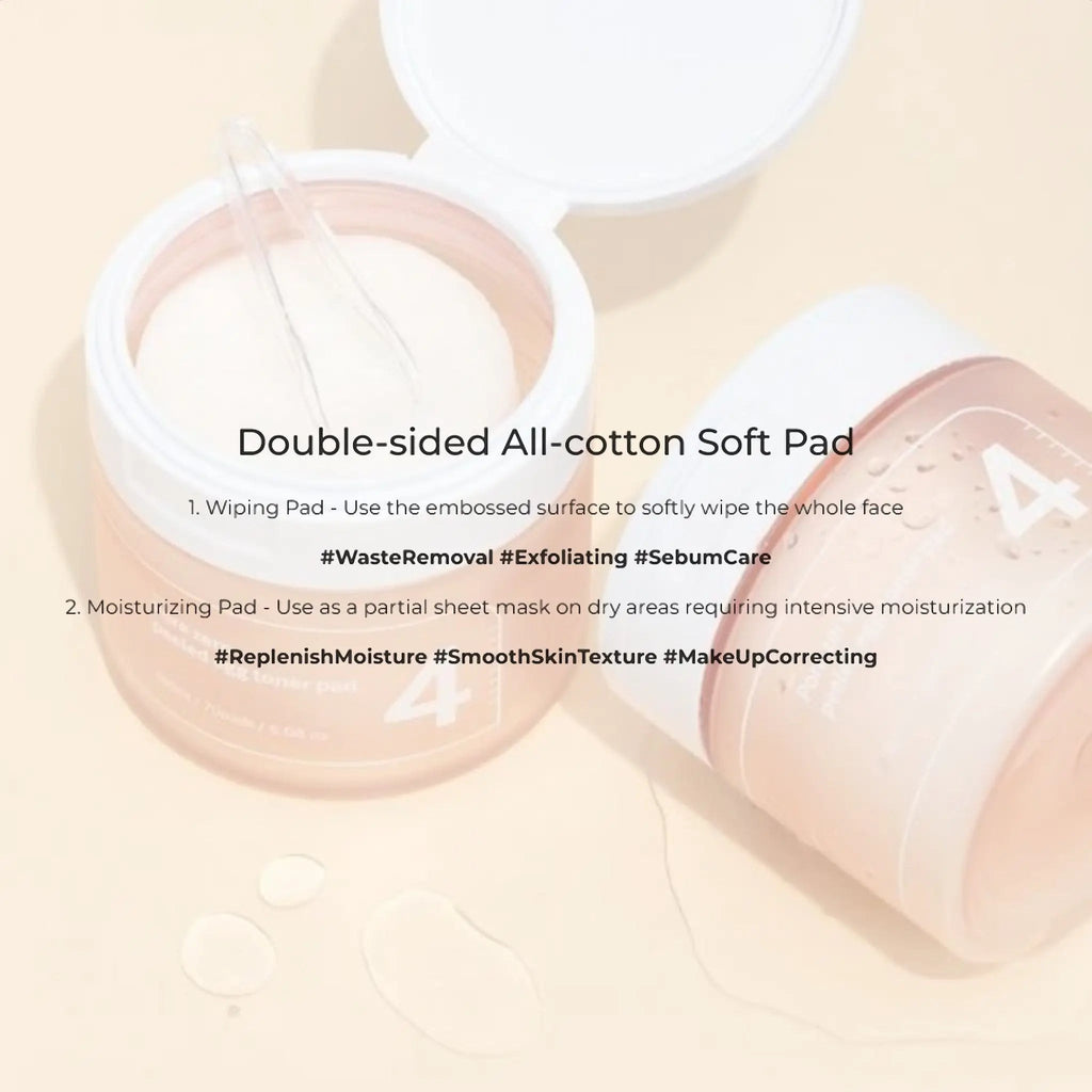 numbuzin No.4 Pore Zero Peeled Egg Toner Pad 70pcs