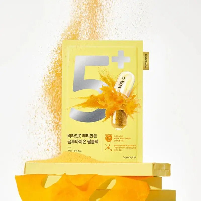 numbuzin No.5 Vitamin Spotlight Sheet Mask 4pcs