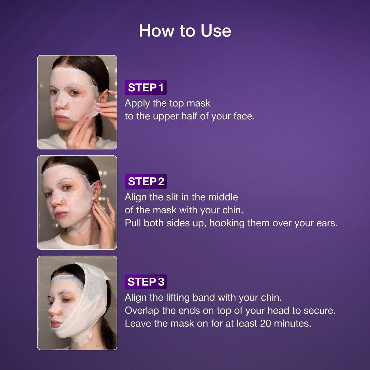 numbuzin No.9 NAD+ Bio Lifting-sil Full Face Mask (Box 4pcs/Single)