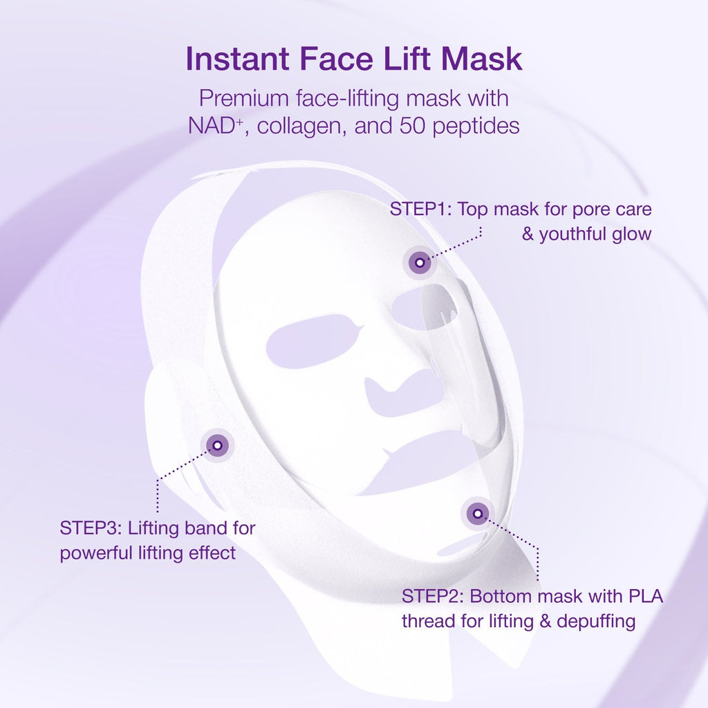 numbuzin No.9 NAD+ Bio Lifting-sil Full Face Mask (Box 4pcs/Single)