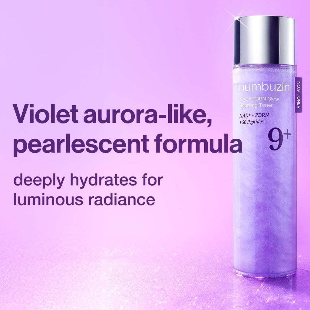 numbuzin No.9+ NAD+ PDRN Glow Boosting Toner 150ml