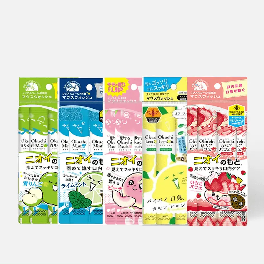 Okuchi Refresh Mouthwash 5pcs