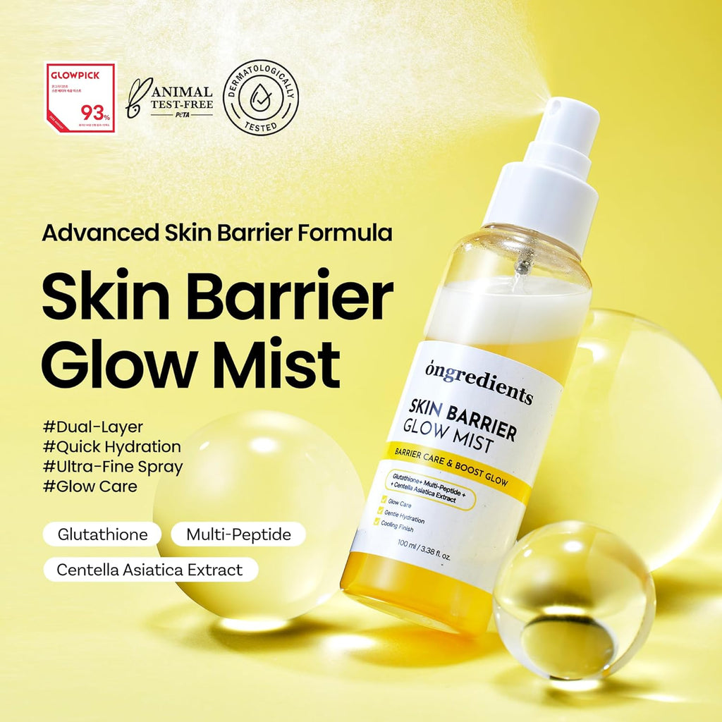 Ongredients Skin Barrier Glow Mist 100/50ml