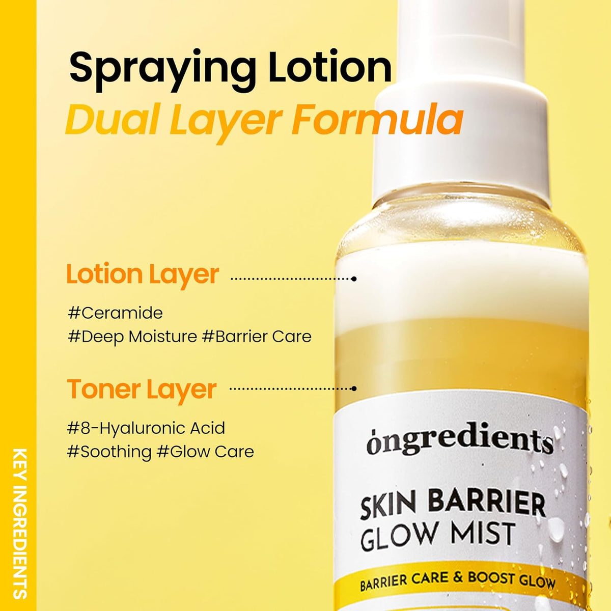 Ongredients Skin Barrier Glow Mist 100/50ml