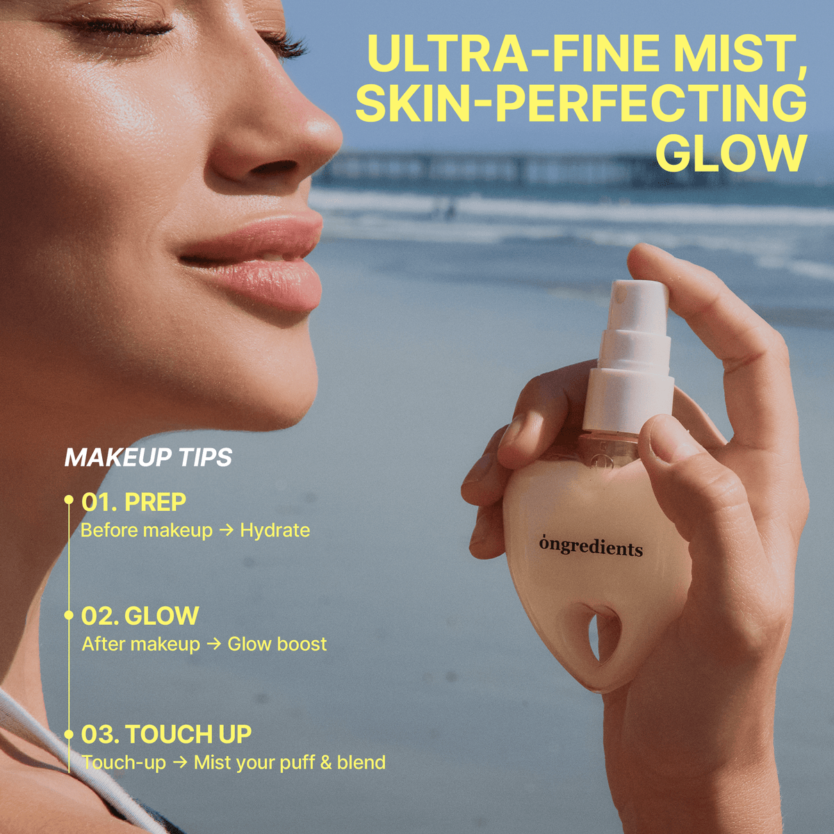 Ongredients Skin Barrier Glow Mist Heart Edition 50ml