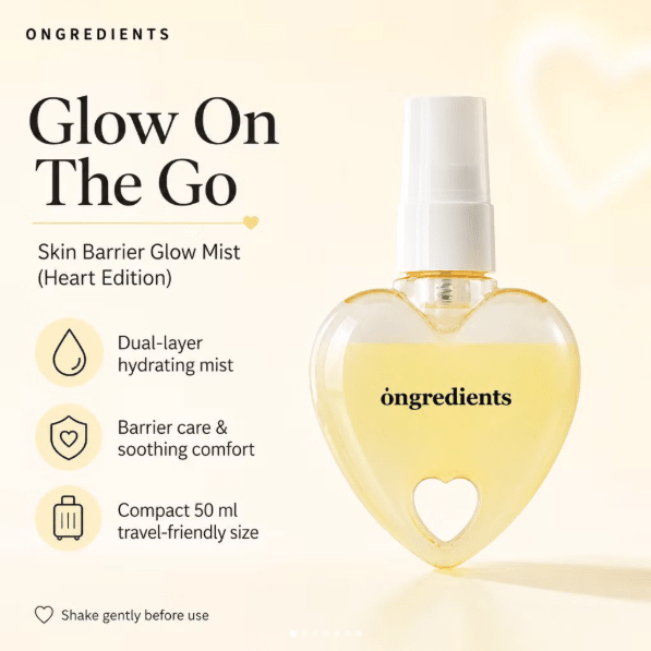 Ongredients Skin Barrier Glow Mist Heart Edition 50ml
