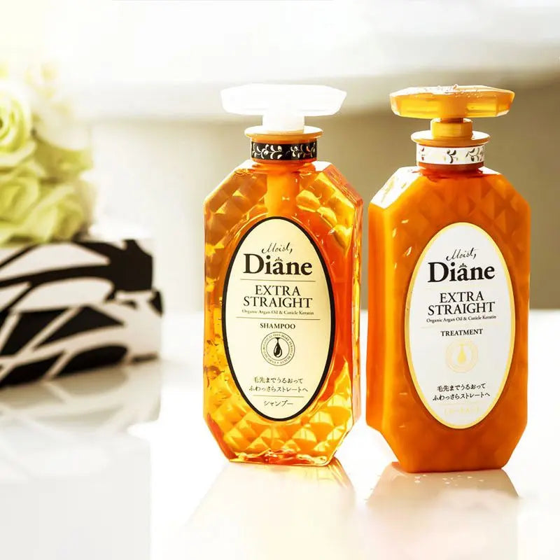 Moist Diane Perfect Beauty Extra Smooth & Straight Shampoo OR Treatment 450ml