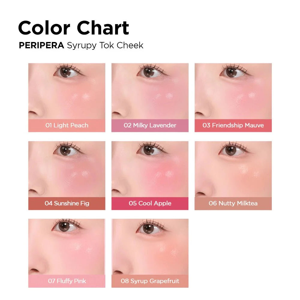 Peripera Syrupy Tok Cheek 9g - 4 Colors