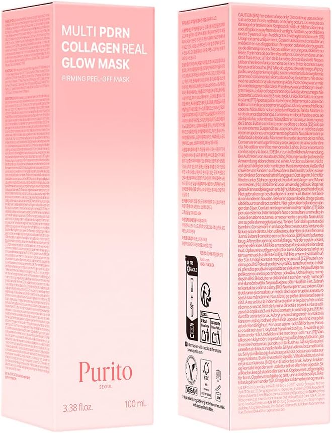 Purito Multi PDRN Collagen Real Glow Mask 100ml