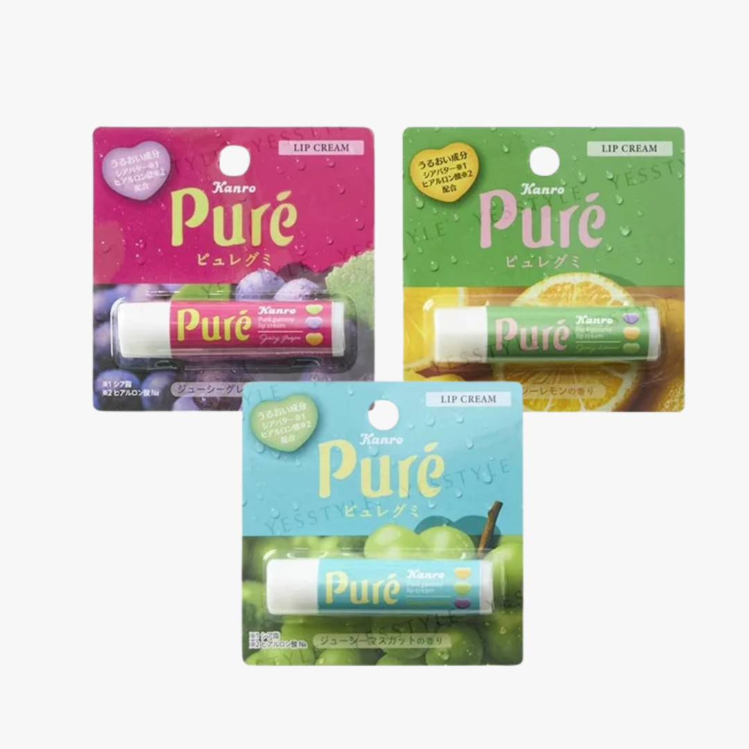 RACE Pure Gummy Lip Cream (3 Flavours)