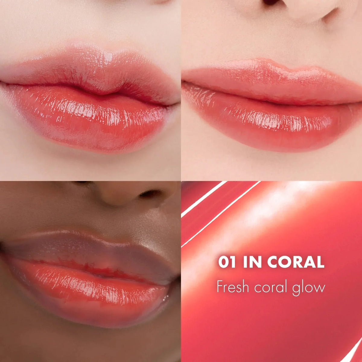 Romand Dewyful Water Tint #01 In Coral (Clearance)